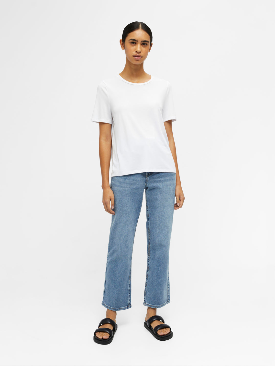 OBJANNIE T-Shirt - White